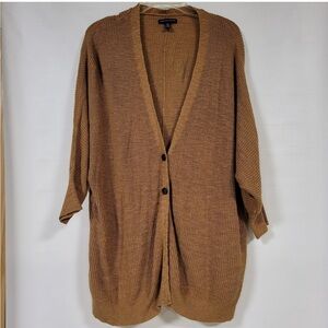 American eagle dolman Brown Cardigan Sweater